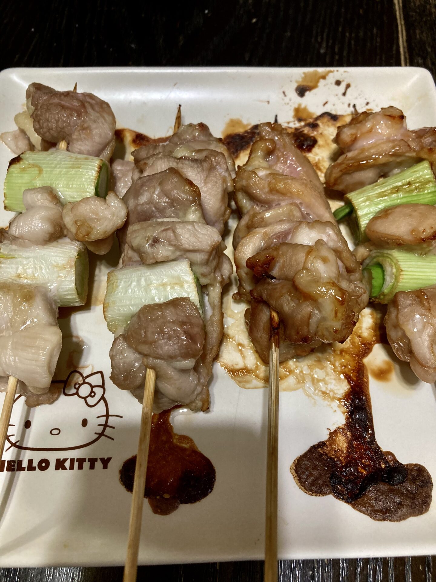 簡単！カットして串に刺すだけジューシーな焼き鳥（ノンフライヤー）
