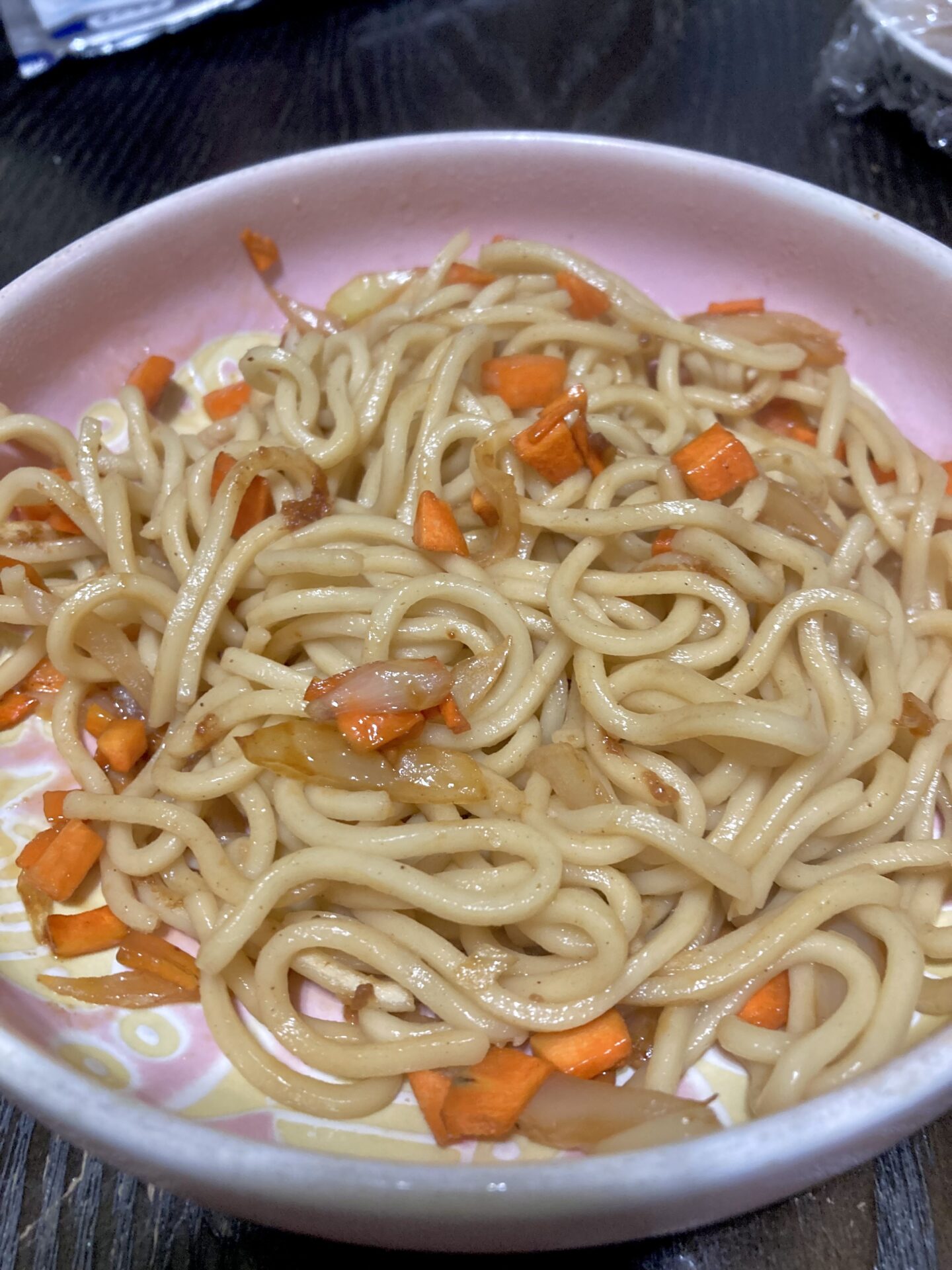 和風ベースのダシ風味の焼きそば