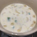 簡単クリームソースマカロニスープ