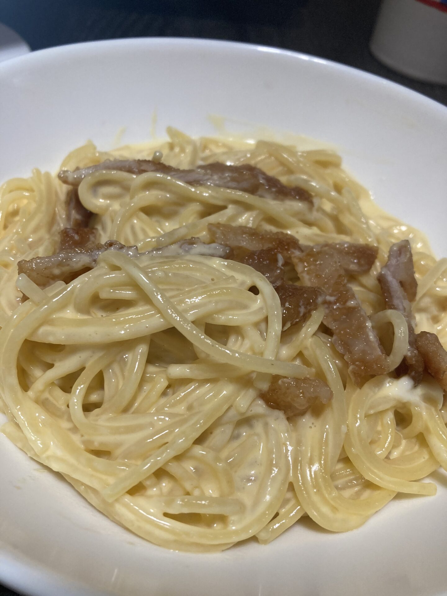 簡単！濃厚なカルボナーラパスタ