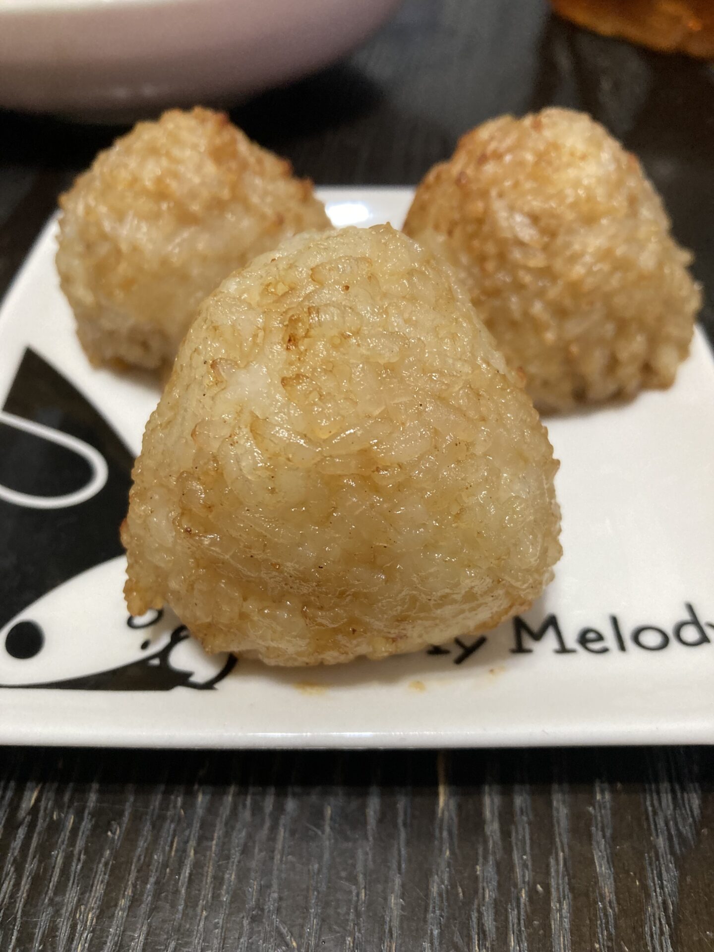 簡単！外はカリッと中はふっくらした焼きおにぎり　ノンフライヤー