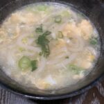 簡単！ネギ塩とろみたまごうどん