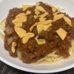 簡単！ケチャップでミートパスタ