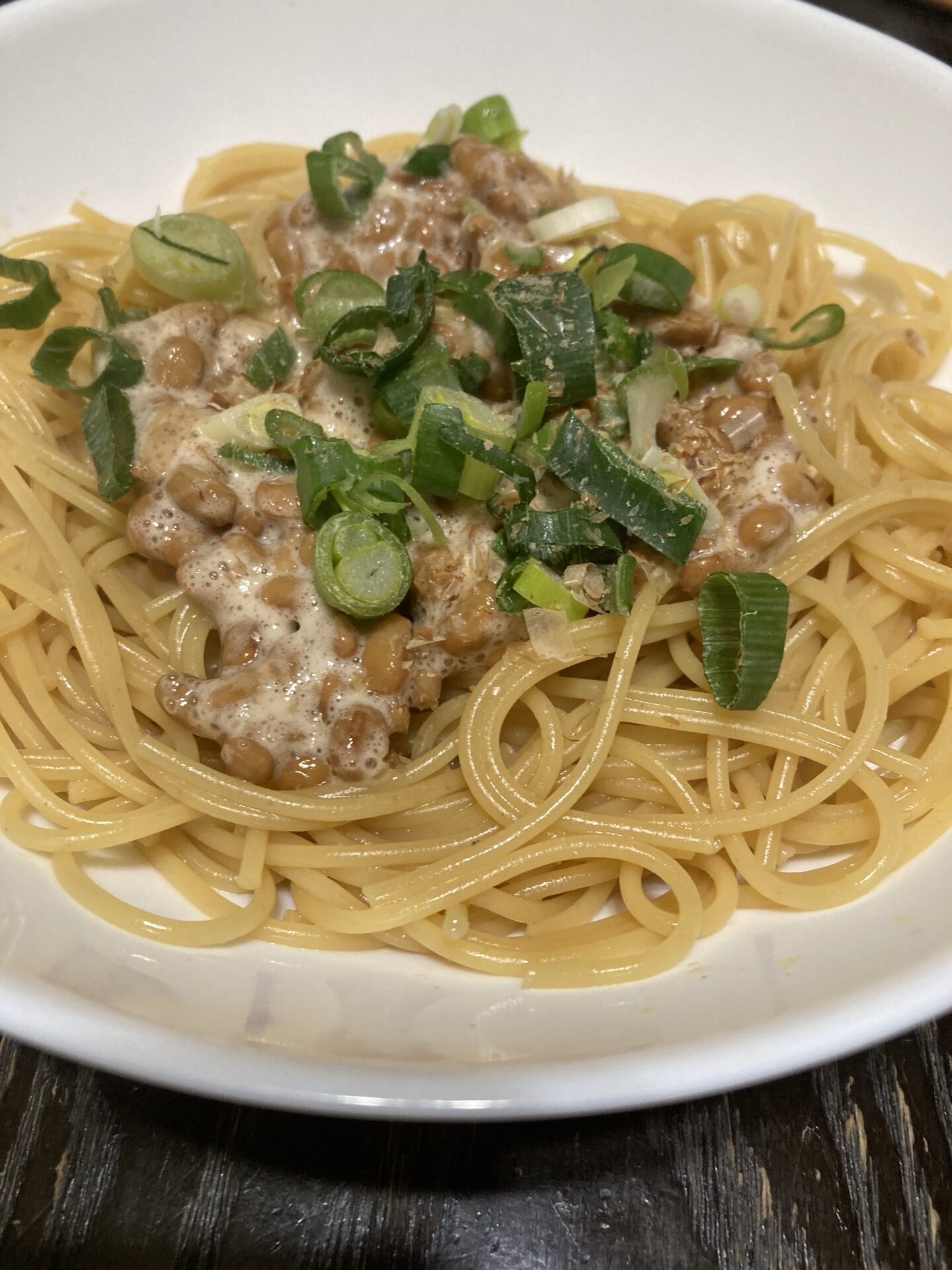 簡単！めんつゆを使わないしょうゆベースの納豆パスタ