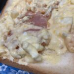 簡単！めちゃくちゃ美味しいハムとたっぷりたまごサンド　ノンフライヤー食パン