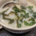 あごだし鍋の後などにたまご雑炊！