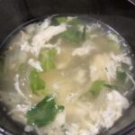 卵白救済レシピ！卵白と中華春雨スープ　卵白消費に