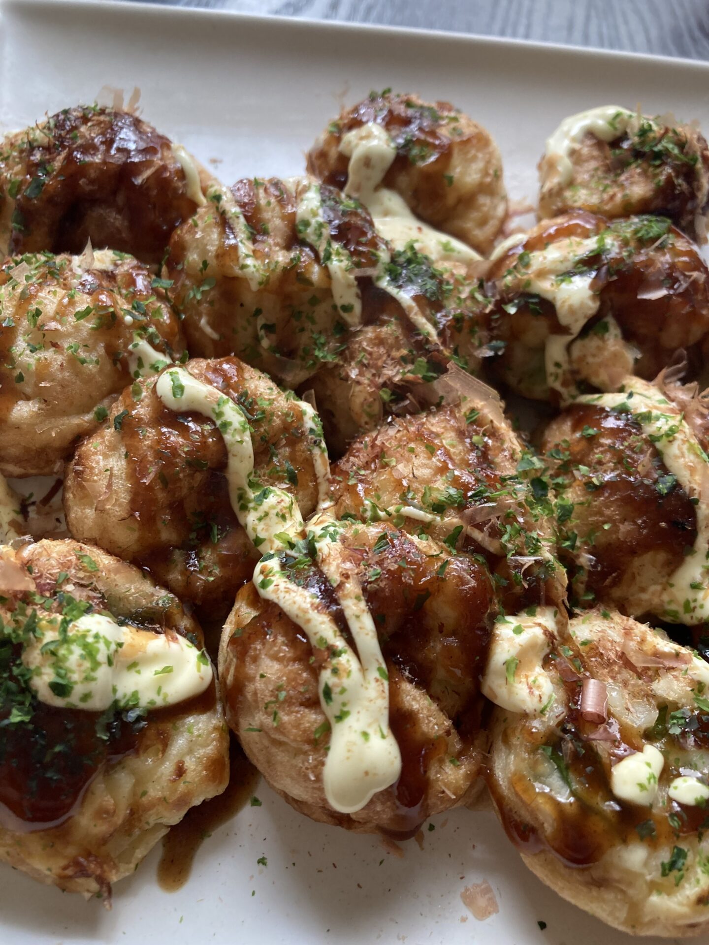 外はカリッとして中はトロっとしたたこ焼き