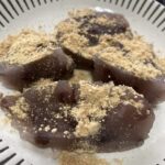 １０分位で作れる！寒天と片栗粉でもっちりしたあんこわらび餅