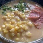 東マルラーメンの素を使った簡単アレンジ、コーンと味噌バターラーメン